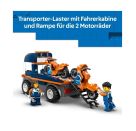 LEGO® City 60491 Motorradtransporter
