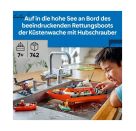 LEGO® City 60504 Rettungsboot der Küstenwache mit Hubschrauber