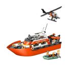 LEGO® City 60504 Rettungsboot der Küstenwache mit Hubschrauber