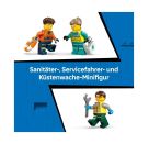 LEGO® City 60505 Kombinationsset mit Flugzeug, Wartungsfahrzeug und Luftkissenboot