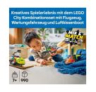 LEGO® City 60505 Kombinationsset mit Flugzeug, Wartungsfahrzeug und Luftkissenboot