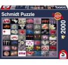 Schmidt Spiele Blumengruß, Puzzle 2000 Teile