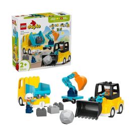 LEGO® DUPLO® 10475 Baufahrzeuge – 3-in-1-Set