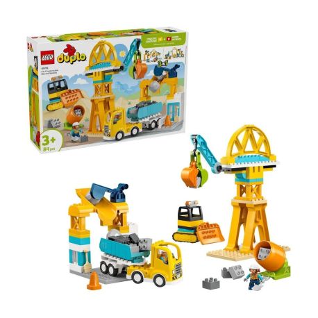 LEGO® DUPLO® 10476 Baustelle mit Baufahrzeugen – 3-in-1-Set