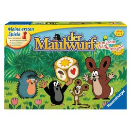 Ravensburger Kinderspiele 21570 - Der Maulwurf und sein Lieblingsspiel - Spieleklassiker für Kinder, Kinderspiel ab 3