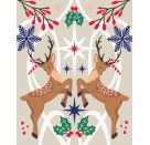 Ravensburger CreArt - Malen nach Zahlen 25895 - Weihnachtlicher Hirsch - ab 12 Jahren