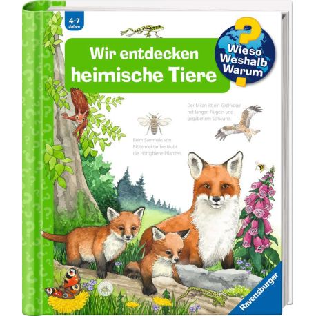 Wieso? Weshalb? Warum?, Band 71: Wir entdecken heimische Tiere
