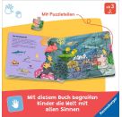 Ravensburger Puzzle-Buch: Tiere der Welt - Kinderbuch ab 3 Jahren, Puzzle mit 12 Teilen, Spielbuch, Wimmelbuch, Pappbi