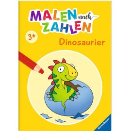 Ravensburger Malen nach Zahlen ab 3 Jahren- 24 Motive - Malheft für Kinder - Nummerierte Ausmalfelder