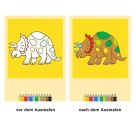 Ravensburger Malen nach Zahlen ab 3 Jahren- 24 Motive - Malheft für Kinder - Nummerierte Ausmalfelder