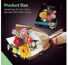 3D Puzz Blumen-Mix 285T