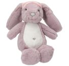Princess Mimi Plüsch Hase lila mit Schlafmaske