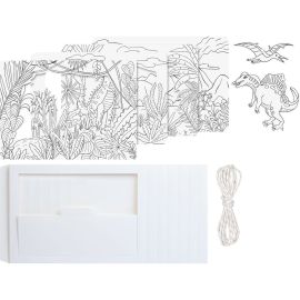 Karton Theater Dinosaurier