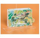 Karton Theater Dinosaurier