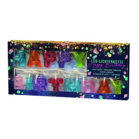 Happy Birthday Lichterkette