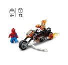 LEGO® Marvel Super Heroes™ 76335 Spider-Man vs. Ghost Rider auf seinem Motorrad