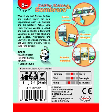 Koffer, Katze & Sombrero MBE3