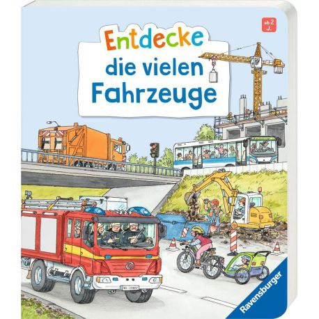 Entdecke die vielen Fahrzeuge