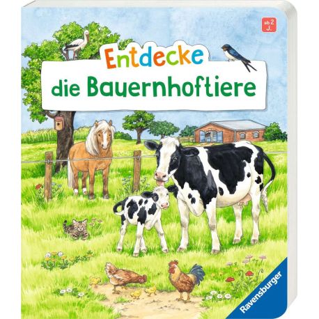 Entdecke die Bauernhoftiere