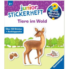 WWWjunStickern: Tiere im Wald