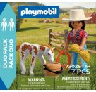 DuoPack Reiterin mit Fohlen