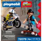 Verfolgungsjagd mit Motorrad