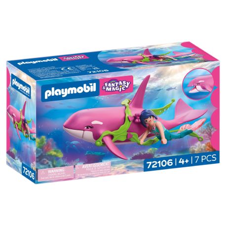 PLAYMOBIL 72106 Orca mit Meerjungfrau