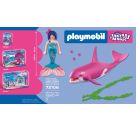 PLAYMOBIL 72106 Orca mit Meerjungfrau