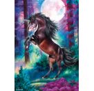 PU1000T. Einhorn bei Vollmond