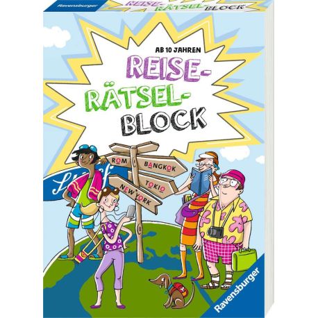 Reise-Rätselblock