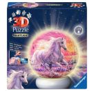 Puzzle-Ball Nachtl. Pferde am