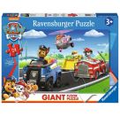 Ravensburger Kinderpuzzle 03089 - unsere Paw Patrol Freunde - Bodenpuzzle mit 24 großen Puzzleteilen, für kleine Paw P