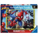Ravensburger Kinderpuzzle 03095 - Spidermans Kräfte - Bodenpuzzle mit 60 großen Puzzleteilen, für Spiderman-Fans ab 4