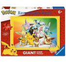Ravensburger Kinderpuzzle 05641 - Pokémon – großes Bodenpuzzle mit 125 Puzzleteilen, für Puzzle-Freunde und Pokémon-Fa