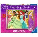 Ravensburger Kinderpuzzle 09789 - Die Disney Prinzessinnen – großes Bodenpuzzle mit 125 Puzzleteilen, für Puzzle-Freun