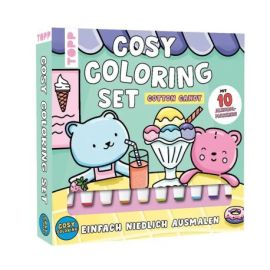 Cosy Coloring „Cotton Candy Ausmalset - Einfach niedlich ausmalen