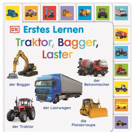 Erstes Lernen. Traktor, Bagge