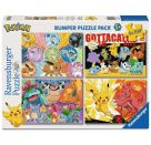 Ravensburger Kinderpuzzle 05651 - Pokémon-Kumpels – 4x 100 Teile Puzzle in einer Box, für Puzzle-Freunde und Pokémon-F