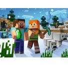 Ravensburger Kinderpuzzle 05716 - Biome erforschen – 4x 100 Teile Puzzle in einer Box, für Puzzle-Freunde und Minecraf