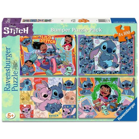Ravensburger Kinderpuzzle 05731 - Aloha! – 4x 100 Teile Puzzle in einer Box, für Puzzle-Freunde und alle Fans von Disn