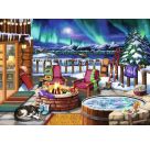 Ravensburger Puzzle 16791 - Nordlichter - 500 Teile Large Pieces, Puzzlespaß mit größeren Puzzleteilen für die ganze F