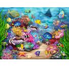 Ravensburger Puzzle 17458 - Tropisches Riffleben - 750 Teile Large Pieces, Puzzlespaß mit größeren Puzzleteilen für di