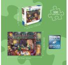 Ravensburger Puzzle 17459 - Magische Bücherwelt - 500 Teile Large Pieces, Puzzlespaß mit größeren Puzzleteilen für die