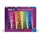 Kunterbunte Puzzleteile