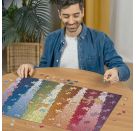 Kunterbunte Puzzleteile