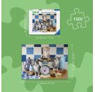 Kätzchen in der Küche