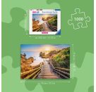 Holztreppe zum Praio do Camillo