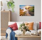 Holztreppe zum Praio do Camillo