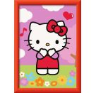 Ravensburger CreArt - Malen nach Zahlen 12023107 -  Fröhliche Hello Kitty - Kinder ab 7 Jahren
