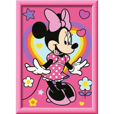 Ravensburger CreArt - Malen nach Zahlen 12023108 - Bezaubernde Minnie - Kinder ab 7 Jahren